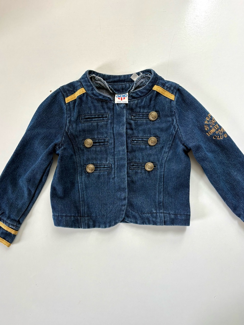 Junk food Sgt. Peppers Lonely Heart Club Jean Jacket 2T